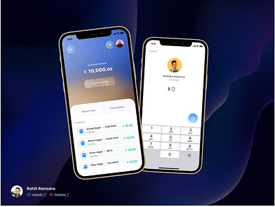 Rewards Wallet coins cypto design earn reward rewards ui ui design uiux ux wallet