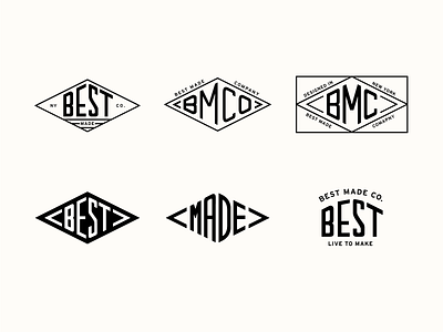 Logo explorations branding design logo mark monogram typography