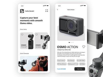 DJI Mobile App Concept