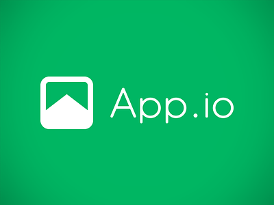 App.io Logo app.io branding green kickfolio logo