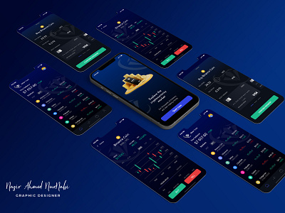 Crypto App User Interface Design | Nasir Ahmed NurNabi app crypto crypto app crypto app design design facebook cover graphic design instagram banner instagram post instagram post banner socail media banner social media banner social post ui uiux user experience user interface ux uxui website design