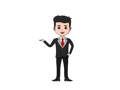 Businessman Expression Cartoon Character Design 3 business cartoon character characterdesign design flat illustration people peoples vector vectors