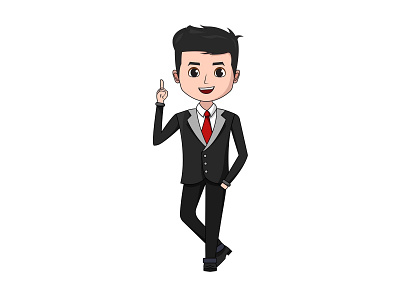 Businessman Expression Cartoon Character Design business cartoon character characterdesign design flat illustration peoples vector vectors