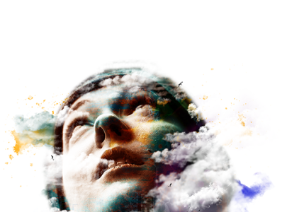 Dreamer digital illustration mixed media photoshop