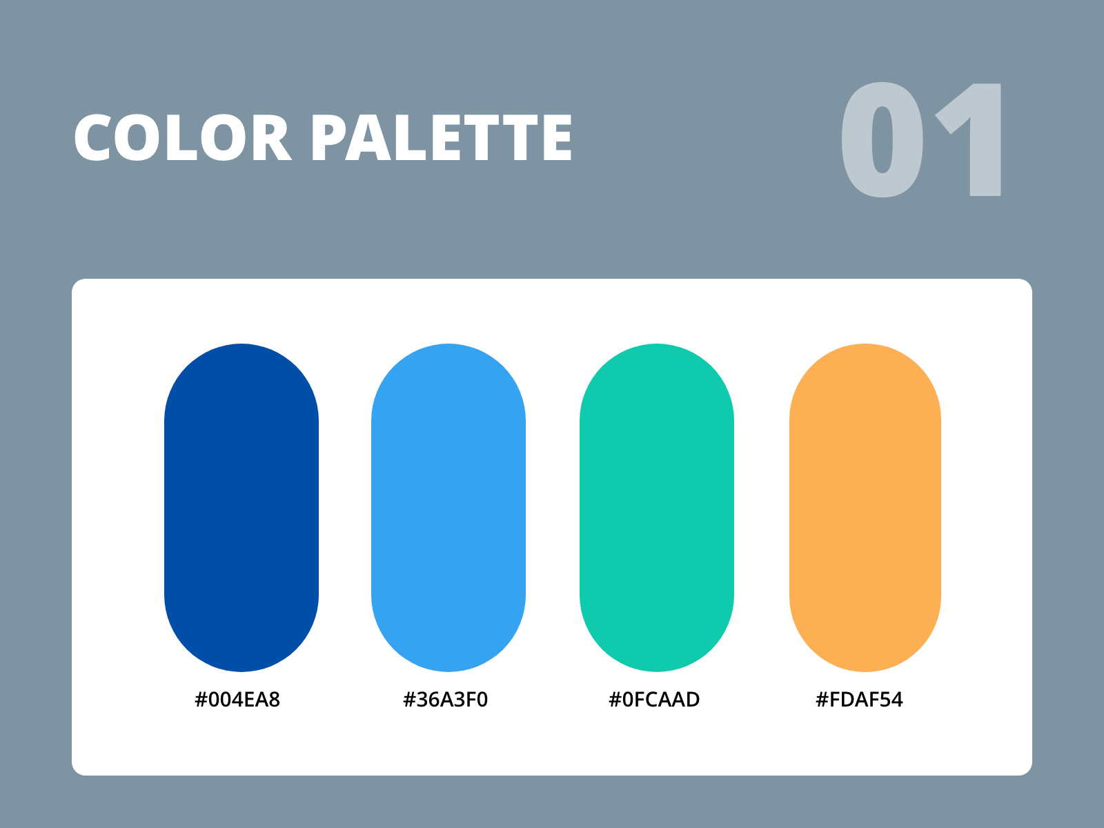 Color Palette 01 by Rahul Kulkarni on Dribbble