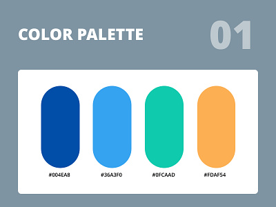 Color Palette 01 branding colors palette ux uxui