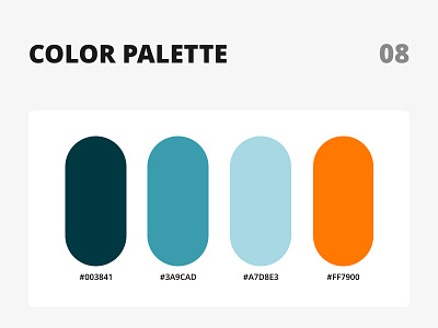 Color Palette 08 branding color palette colorschemes design uiux visual design