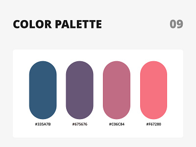Color Palette 09 branding color palette colorschemes trend uiux ux visual design