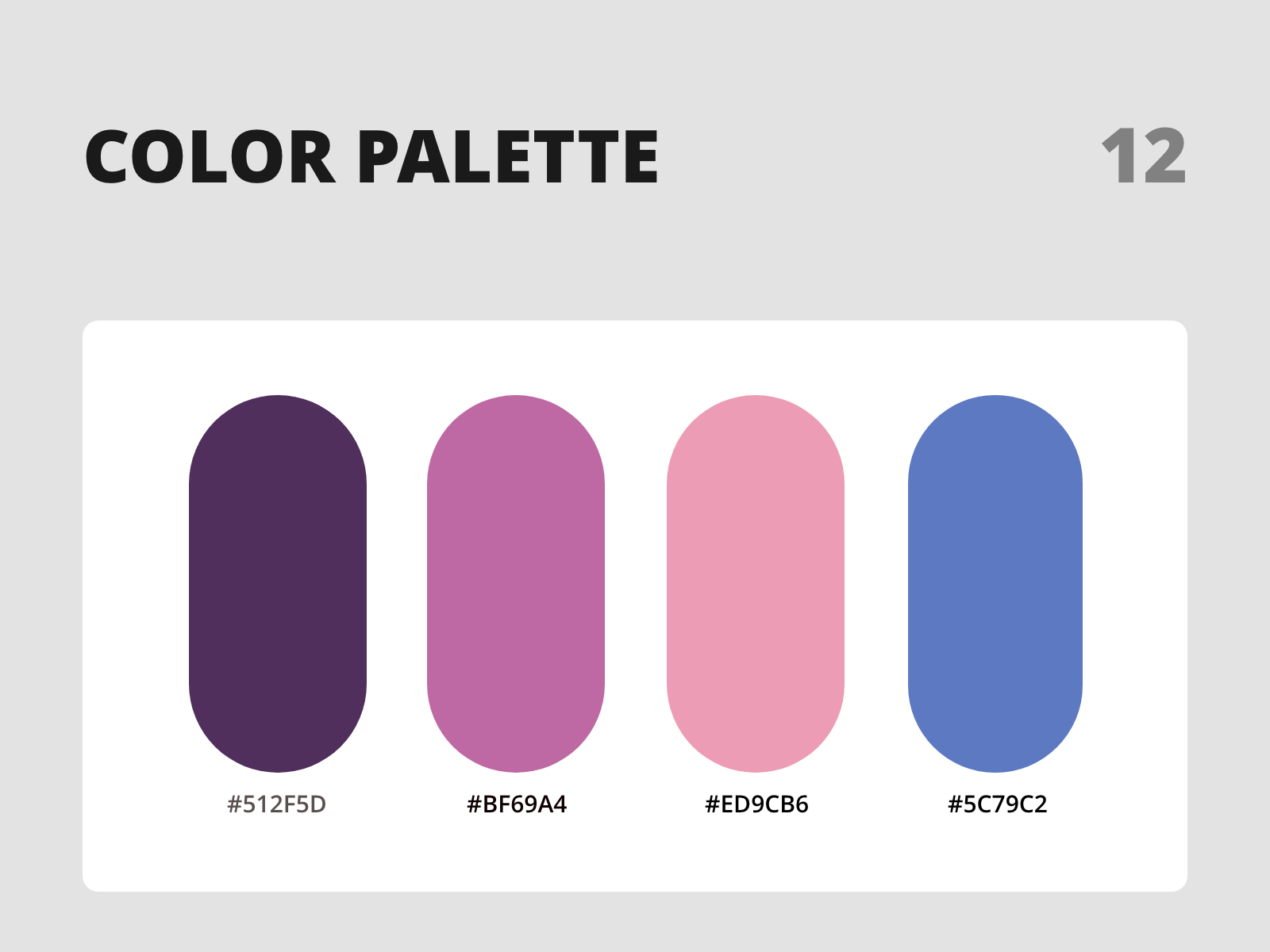 Color Palette 12 by Rahul Kulkarni on Dribbble