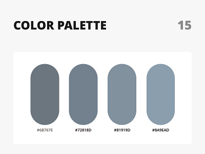 Shades of Gray color palette colorschemes design ui uiux visual design