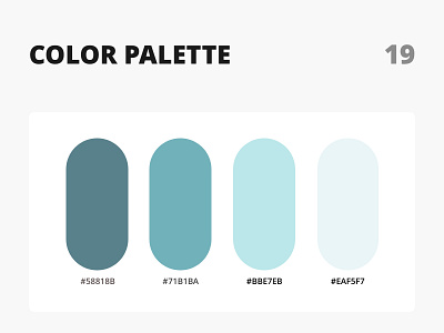 Green Water color palette colorschemes design uiux ux visual design