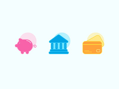 Free Cute Financial Icon Set