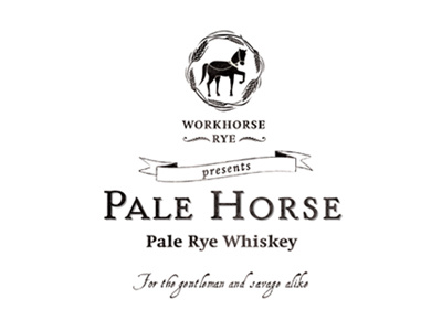 initial designs horse label logo typography whiskey