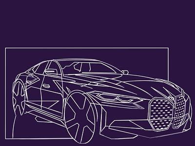 BMW i4 - sketch