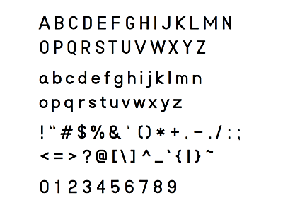 Koushiki Sans Font font gothic san serif sans typeface typography