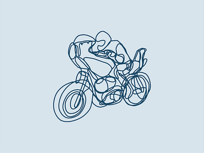 bosozoku artline bike bosozoku branding cub customculture design doodle drawing illustration logo motor motorcycle