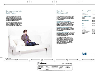 IP Relay Brochure accessibility branding design graphic design logo marketing visual design