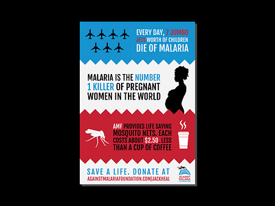 AMF Leaflet against malaria foundation amf charity design effective altruism malaria mosquito nets poster poster design