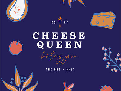 Cheese Queen BG Brand Identity