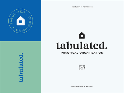 Tabulated Organizing Brand Identity