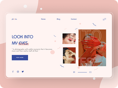 Look into my eyes branding design flat illustration logo minimal ui ux web website