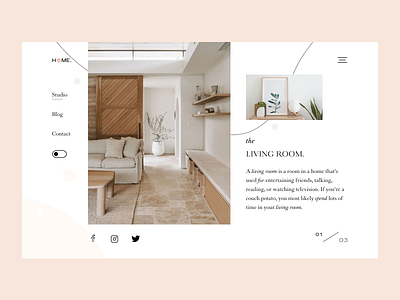 Decor Home app branding decor design flat home logo minimal ui ux web website