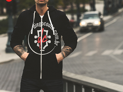 Diego Couto Designer clothes hoodie logo marca pessoal moletom personal brand
