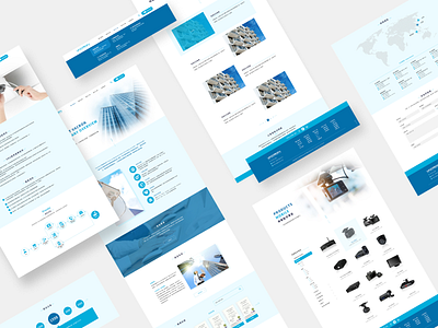 B2B Website Redesign b2b website design mockup ui design ux web