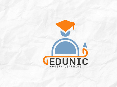 EDUNIC- BRANDING brand brand design branding design graphic design logo logo design minimal minimal logo minimalist vector