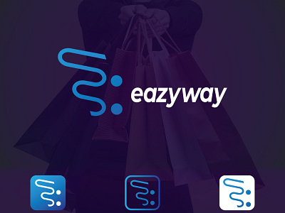 "eazyway"- An e-commerce company Logo brand brand brand logo brand design brand identity branding fashion logo graphic design illustration logo logo design vector
