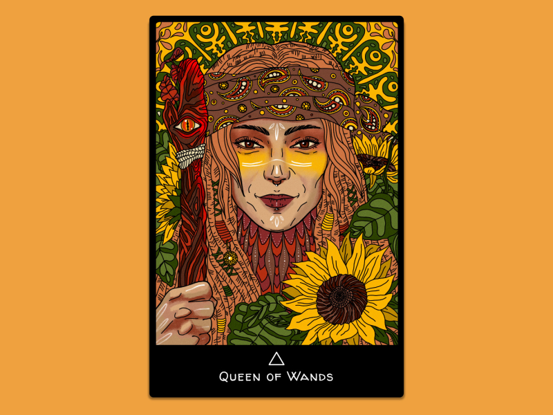 Queen of wands карта дня