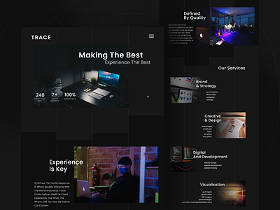 Digital Agency Website Design