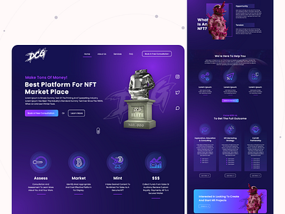 NFT Marketplace UI/UX Design