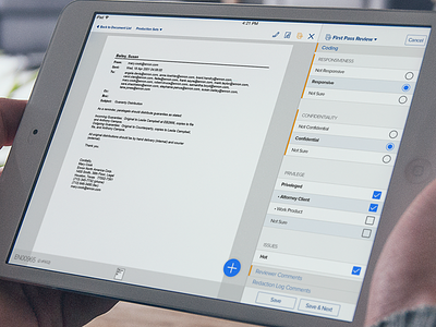 Document Review iPad App - Lighter Version ipad review