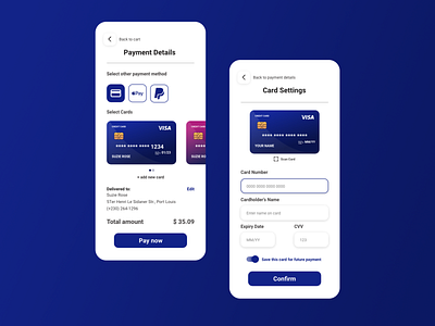 Credit Card Checkout | Daily UI Challenge 002