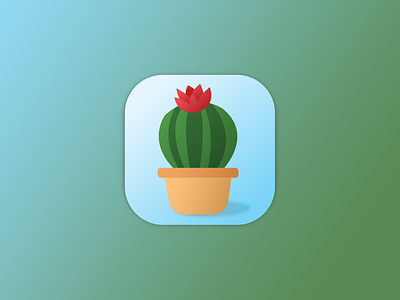 Water Your Plant App Icon | Daily UI Challenge 005