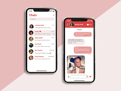Direct Messaging App | Daily UI Challenge 013