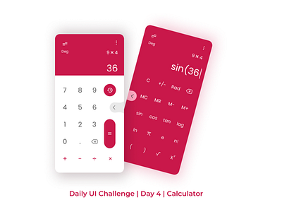 Daily UI Practice :: Day 4 (Calculator)