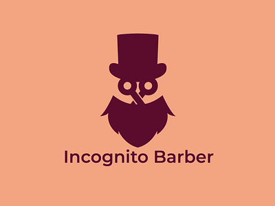 Incognito Barber Logo