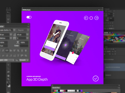 iOS Mockups Photoshop Plugin