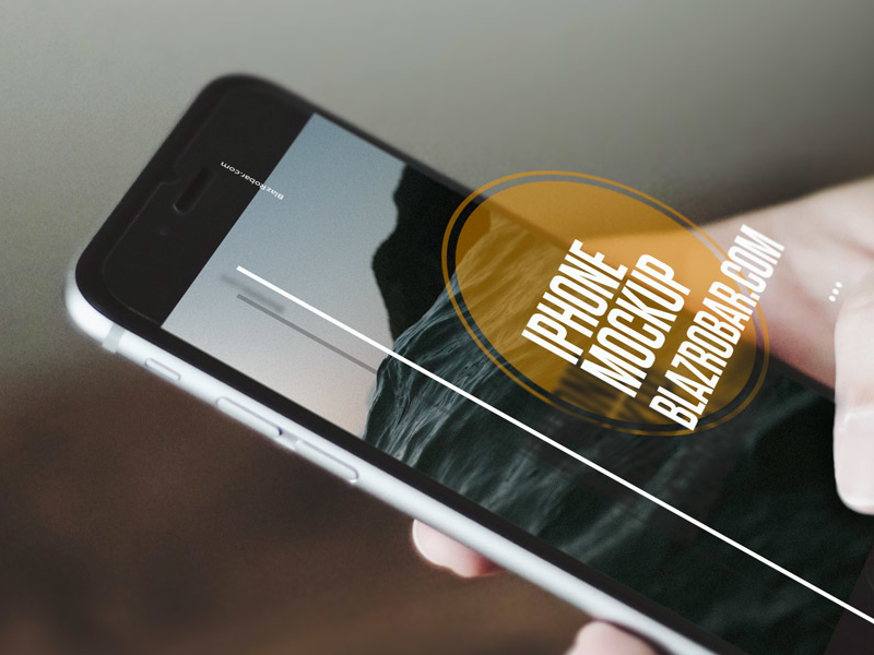 Download Iphone Mockup By Blaz Robar On Dribbble PSD Mockup Templates