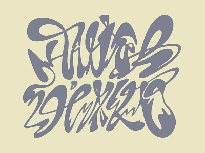 Free style typography