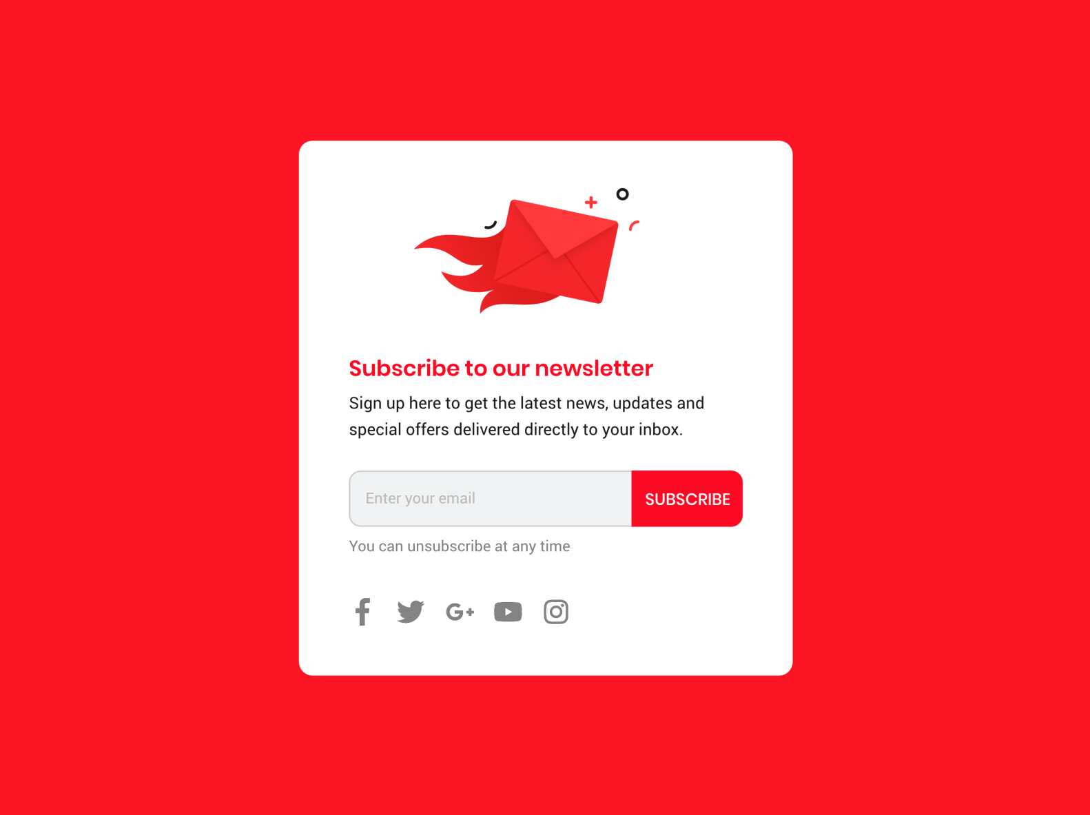 Subscribe Form by Majid Abparvar on Dribbble