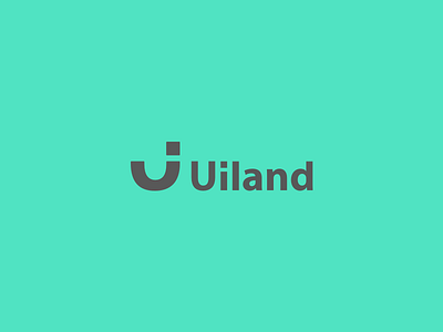 Uiland Logo logo smile ui