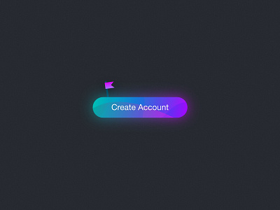 Create Account button design colored creative flag