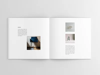 Empty Spaces — Editorial Design concept design editorial editorial design layout magazine magazine design minimal print print design type typography