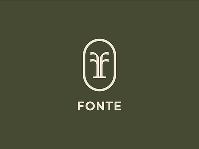 Fonte - Logo Design brand design brand identity branding custom design lettering logo logo design logomark logotype minimal restaurant typography visual identity visual identity design