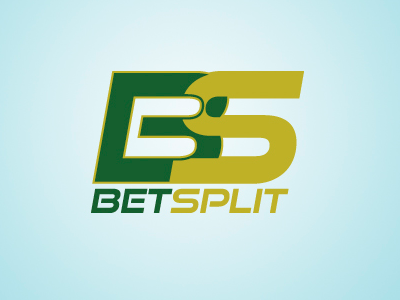 Bet Split logo pruposal bet contest design logo pruposal restyle split