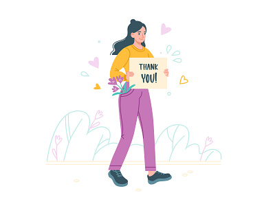 Thank You! By Svitlana Holovei On Dribbble