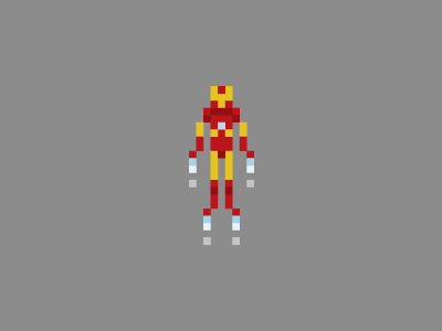 Pixel Iron Man